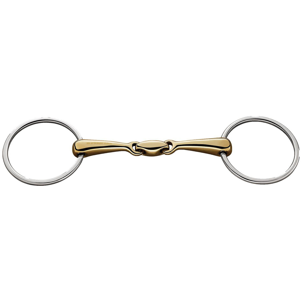 Mors à filet à double articulation Sprenger CU Plus - 18 mm
