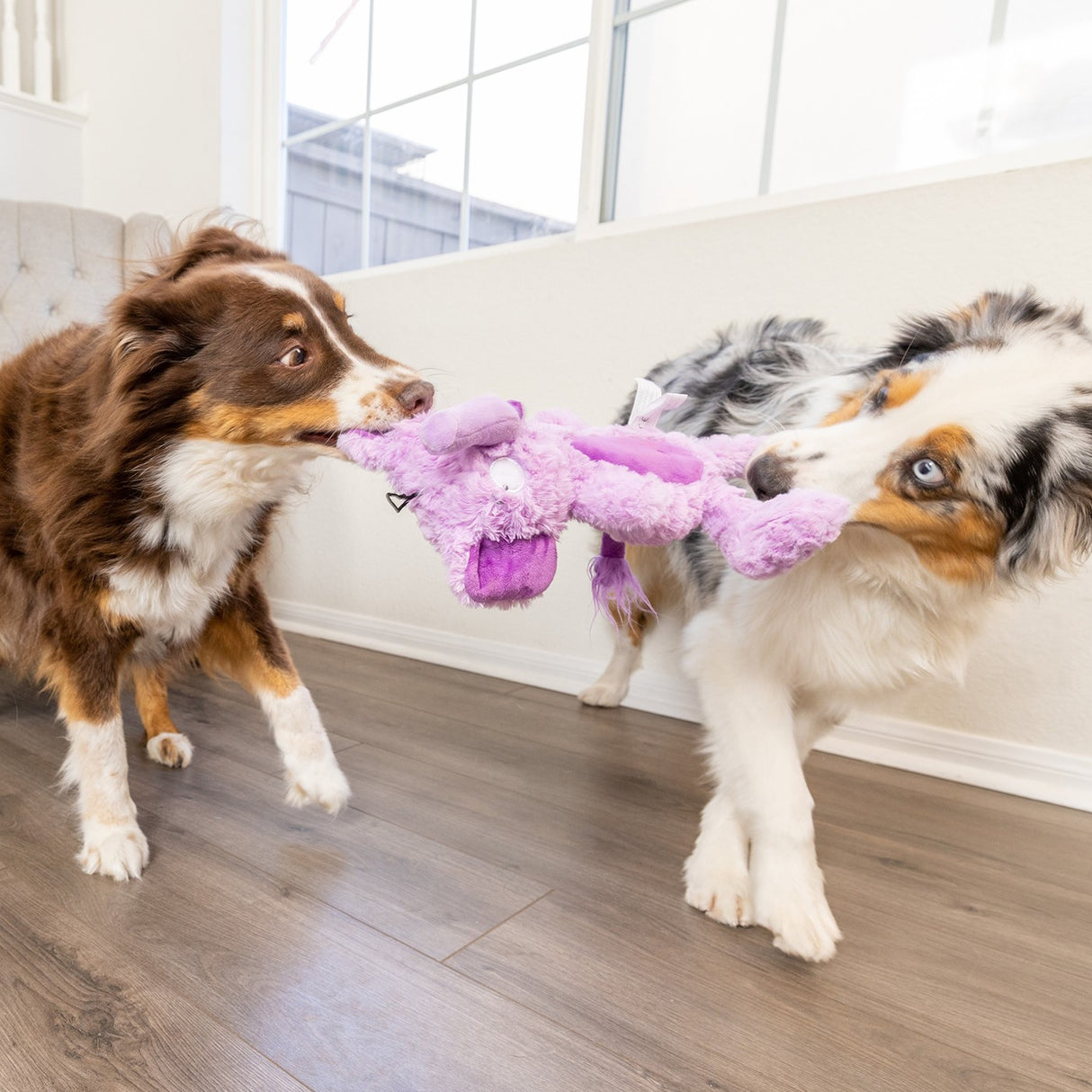 Lulubelles Power Plush Edie Elephant Dog Toy