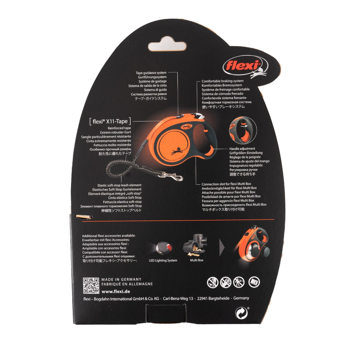 Laisse à bande Flexi Xtreme 16 pi.