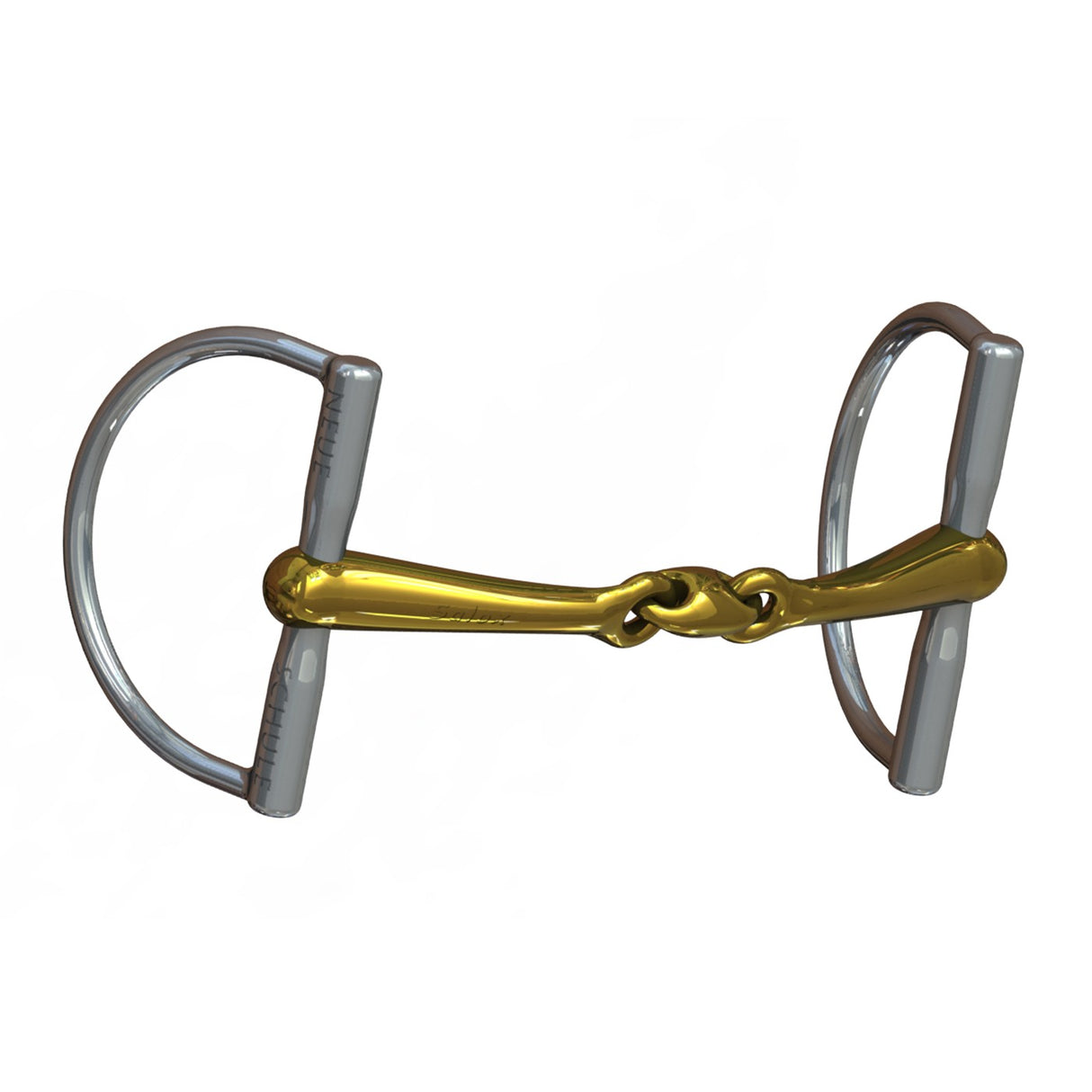 Mors à filet à losange Neue Schule Hunter Dee Tranz - 16 mm