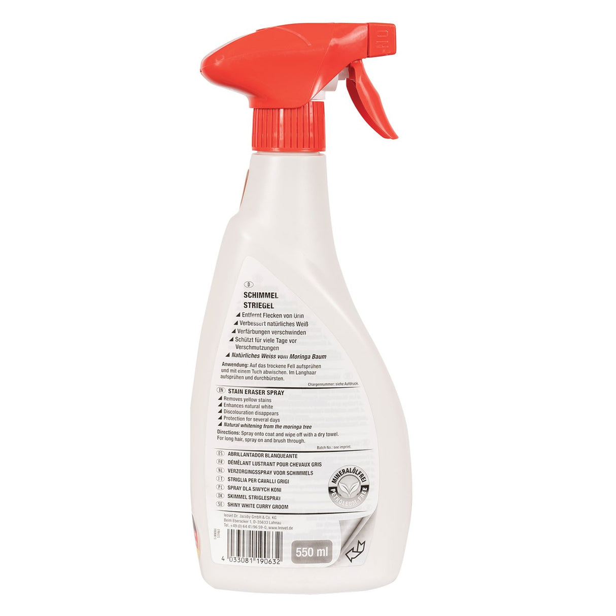 Leovet Spray Gomme Tache Blanc Brillant 550 mL