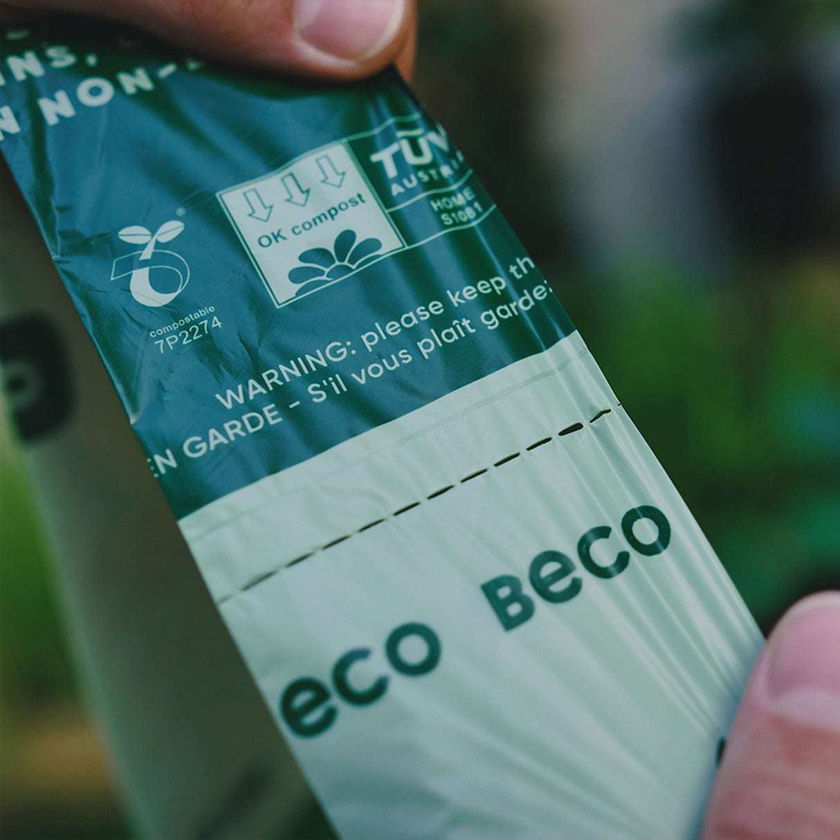 Beco Compostable Unscented Poop Bags - Pack of 96