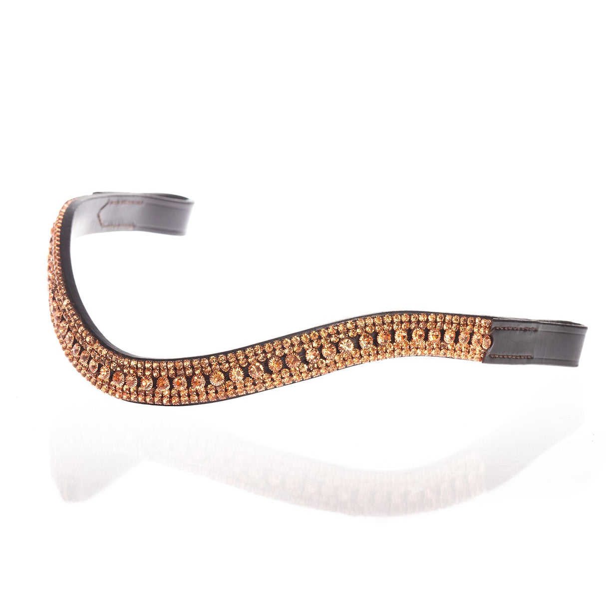 Bride de dressage FFE Princess Wave en or rose
