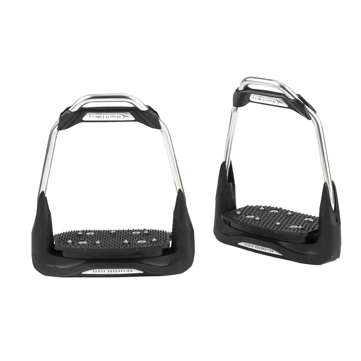 Freejump Air Standard Stirrups W- Angled Eye & Inclined Grip