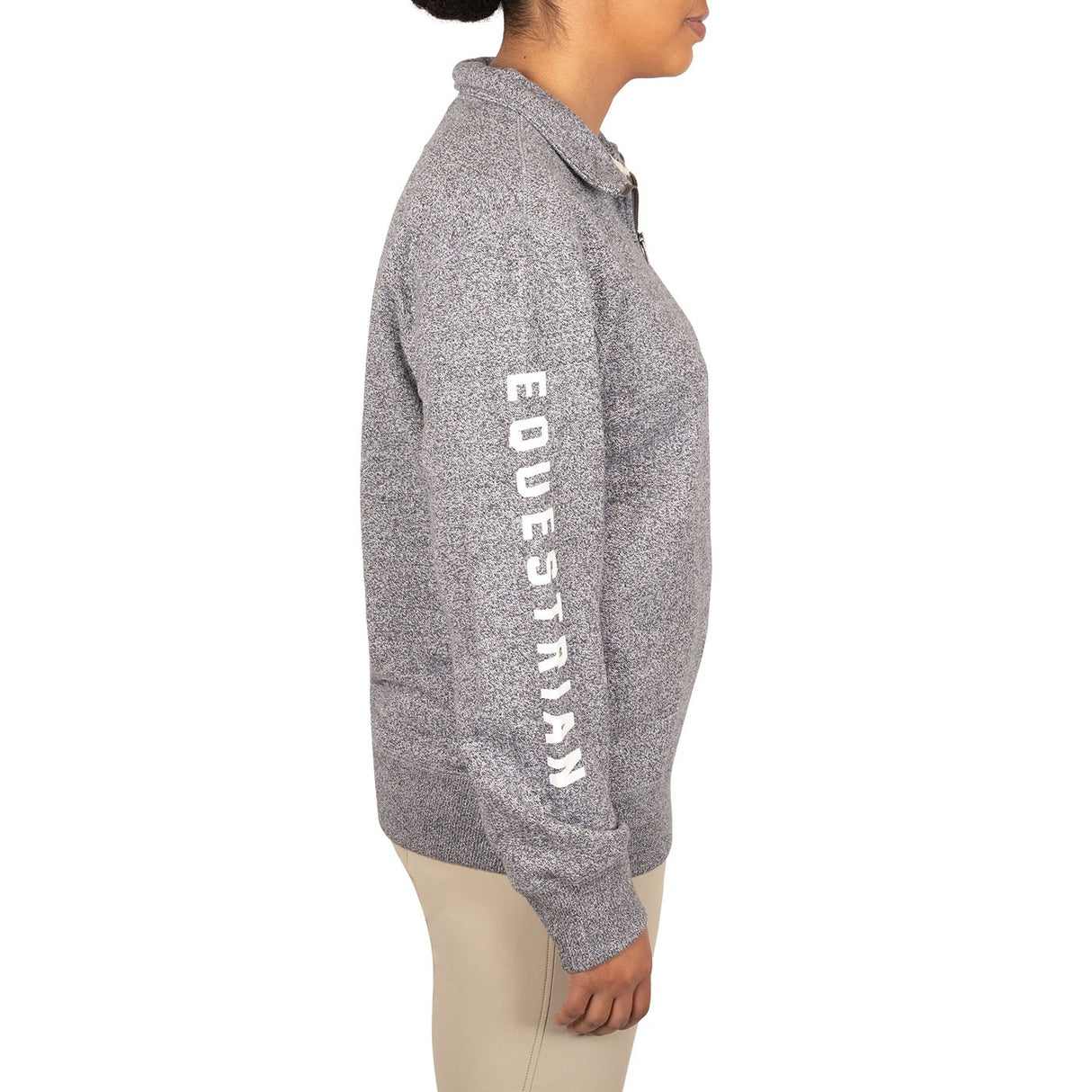 Roots Equestrian Stein Zip Gender Free Sweatshirt