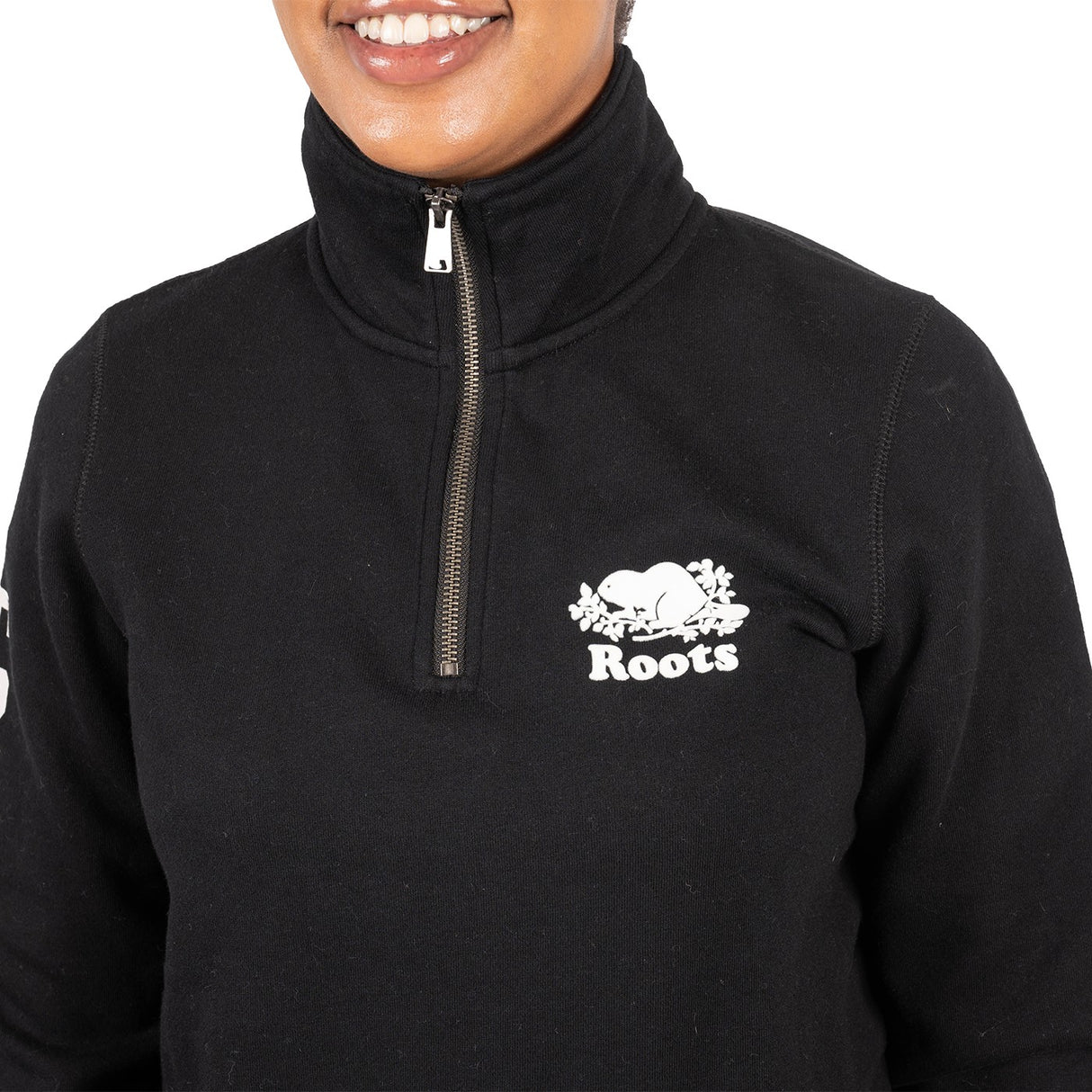 Sweat-shirt zippé Roots Equestrian Original Stein