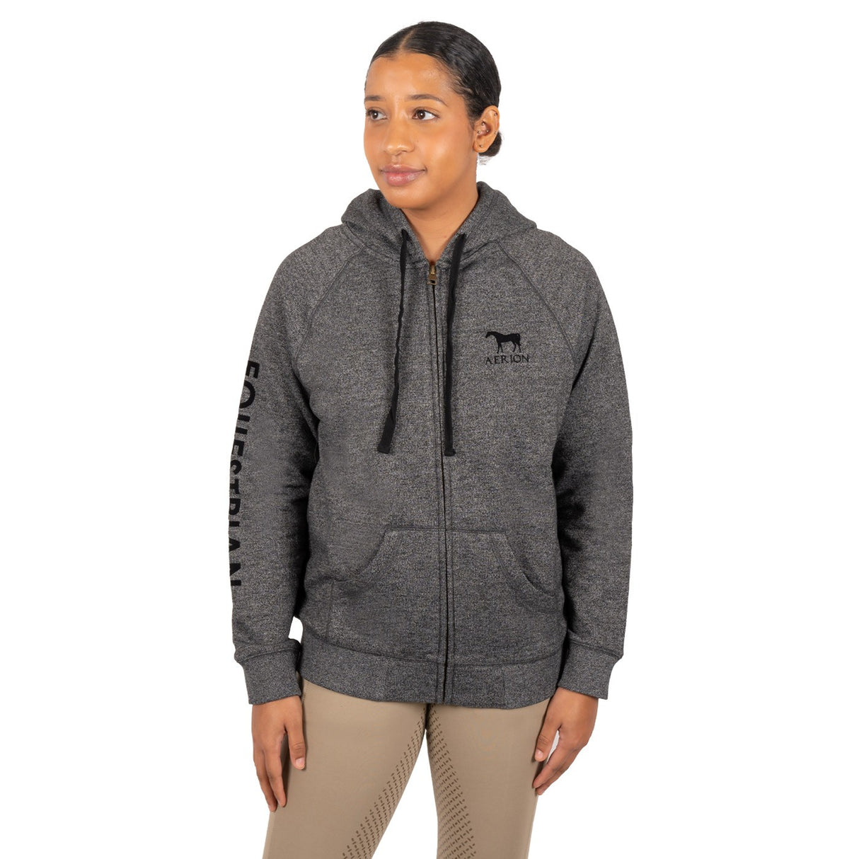 Sweat à capuche zippé Aerion Equestrian