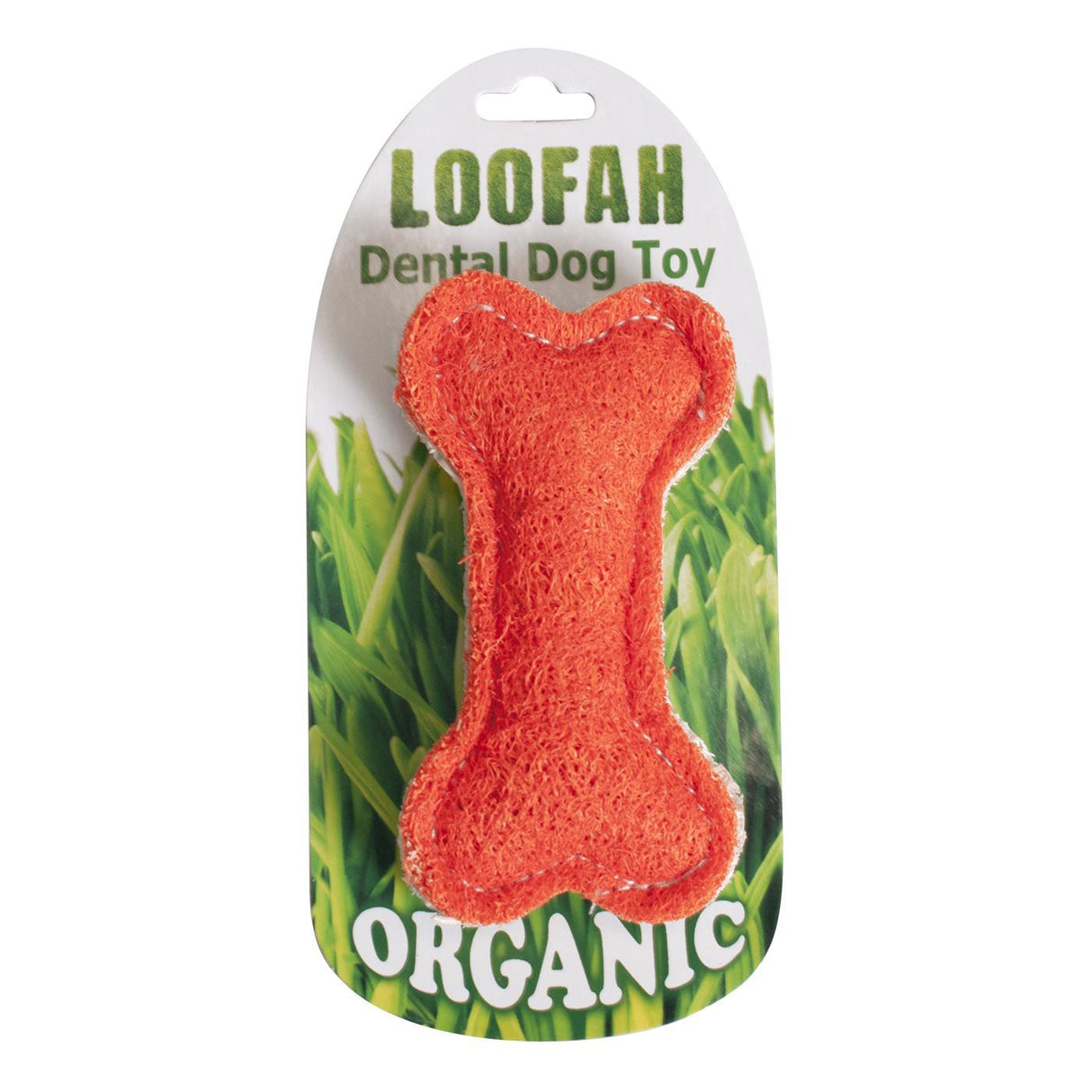 Jouet dentaire en luffa biologique Hip Doggie Bone