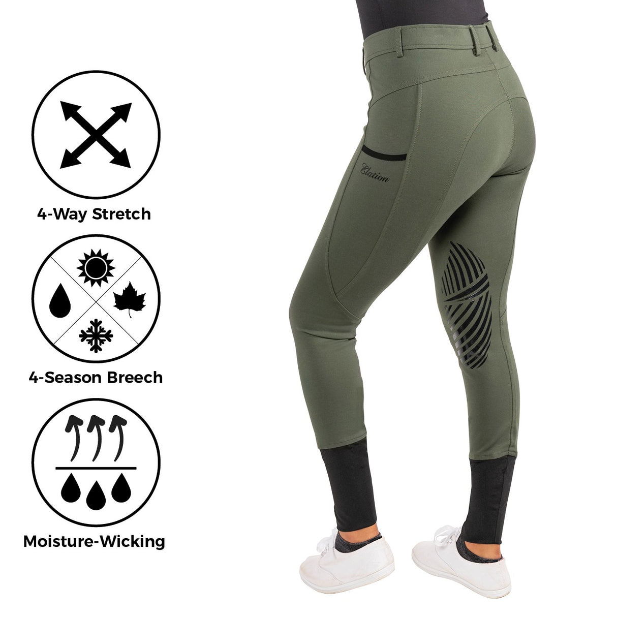 Elation Red Label Sport Euro Seat Breech