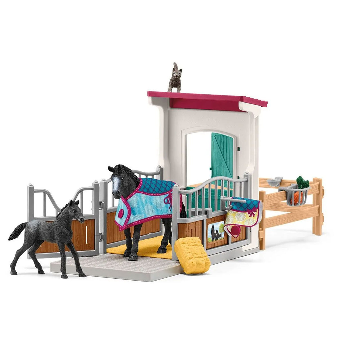 Schleich Horse Club Horse Box W- Mare & Foal