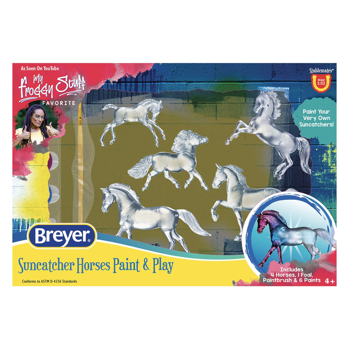 Breyer Suncatchers Peinture et jeu pour chevaux