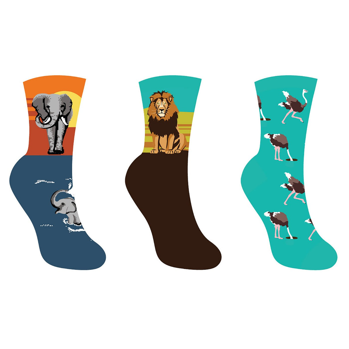 Lot de 3 paires de chaussettes Make A Splash Crew de Sock It To Me - Enfants