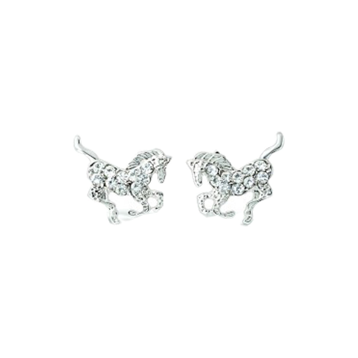 Kelley & Co Kid's Galloping Horse Earrings