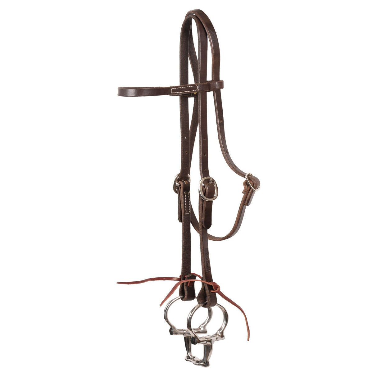 Frontal Western Rawhide simple pli avec attaches en W