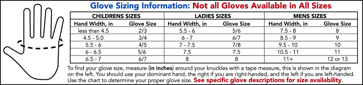 Gants en cuir SSG 4000 Pro Show