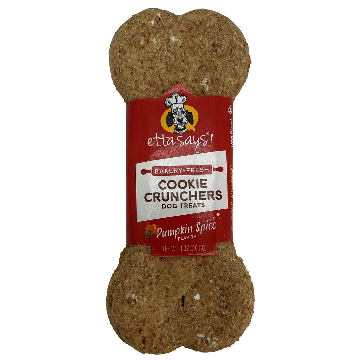 Etta Says! Cookie Crunchers Pumpkin Spice Dog Treat 1 Oz