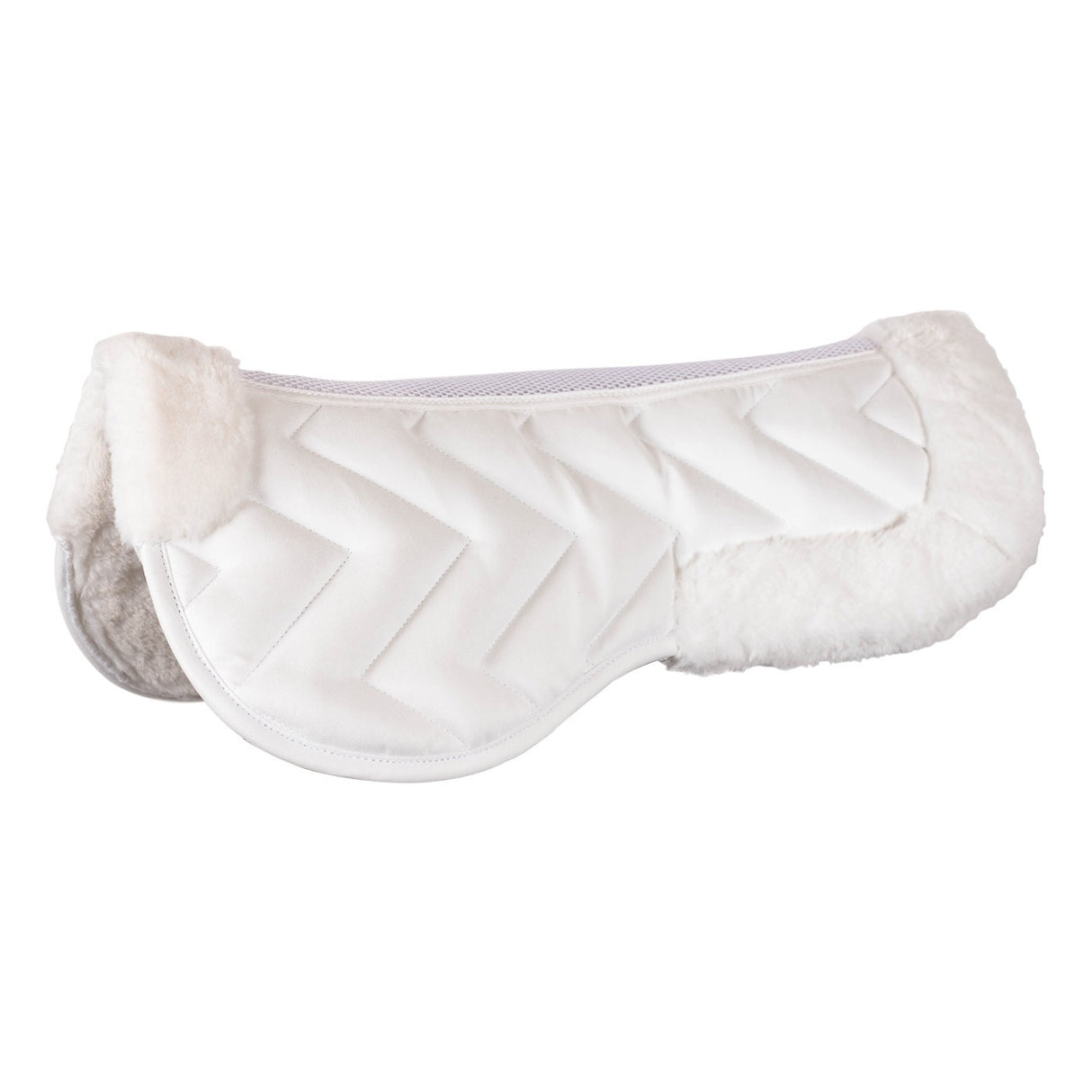 Shedrow Syn Suede Half Pad W- 3D Mesh Spine