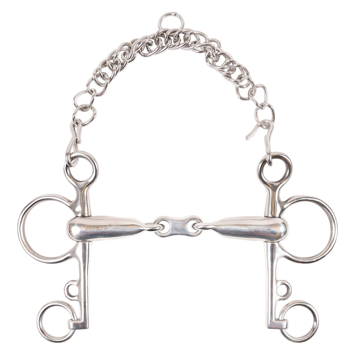 Metalab Hollow Mouth French Link Pelham Bit