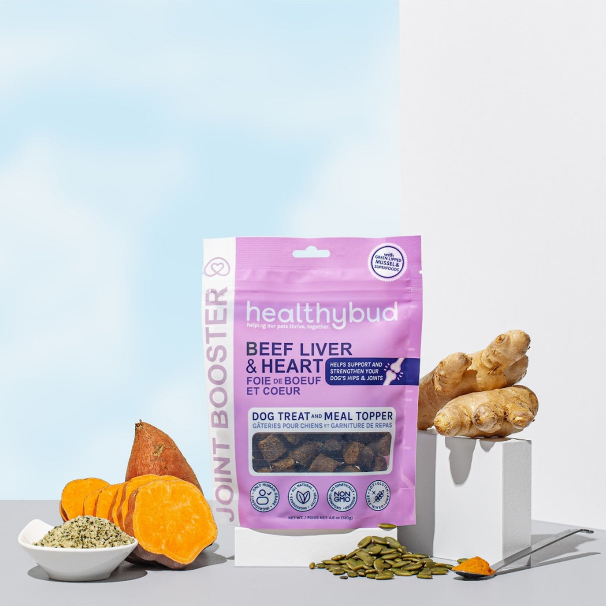 Supplément pour chien Healthybud Joint Booster 4,6 oz