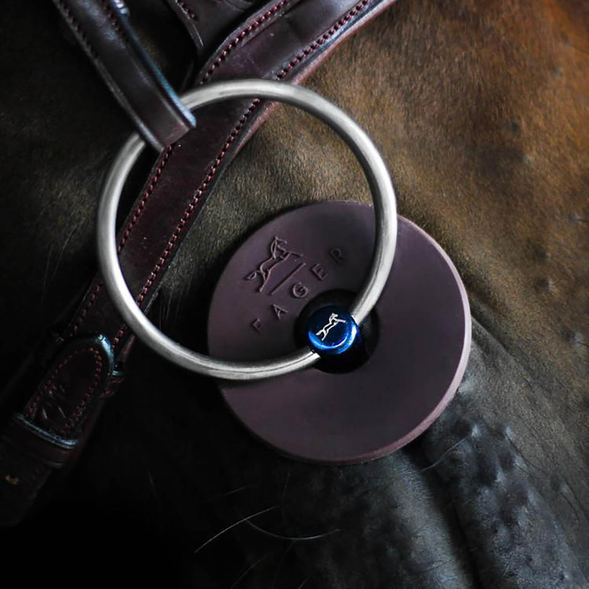 Fager Carl Titanium Dr. Bristol Loose Ring Bit