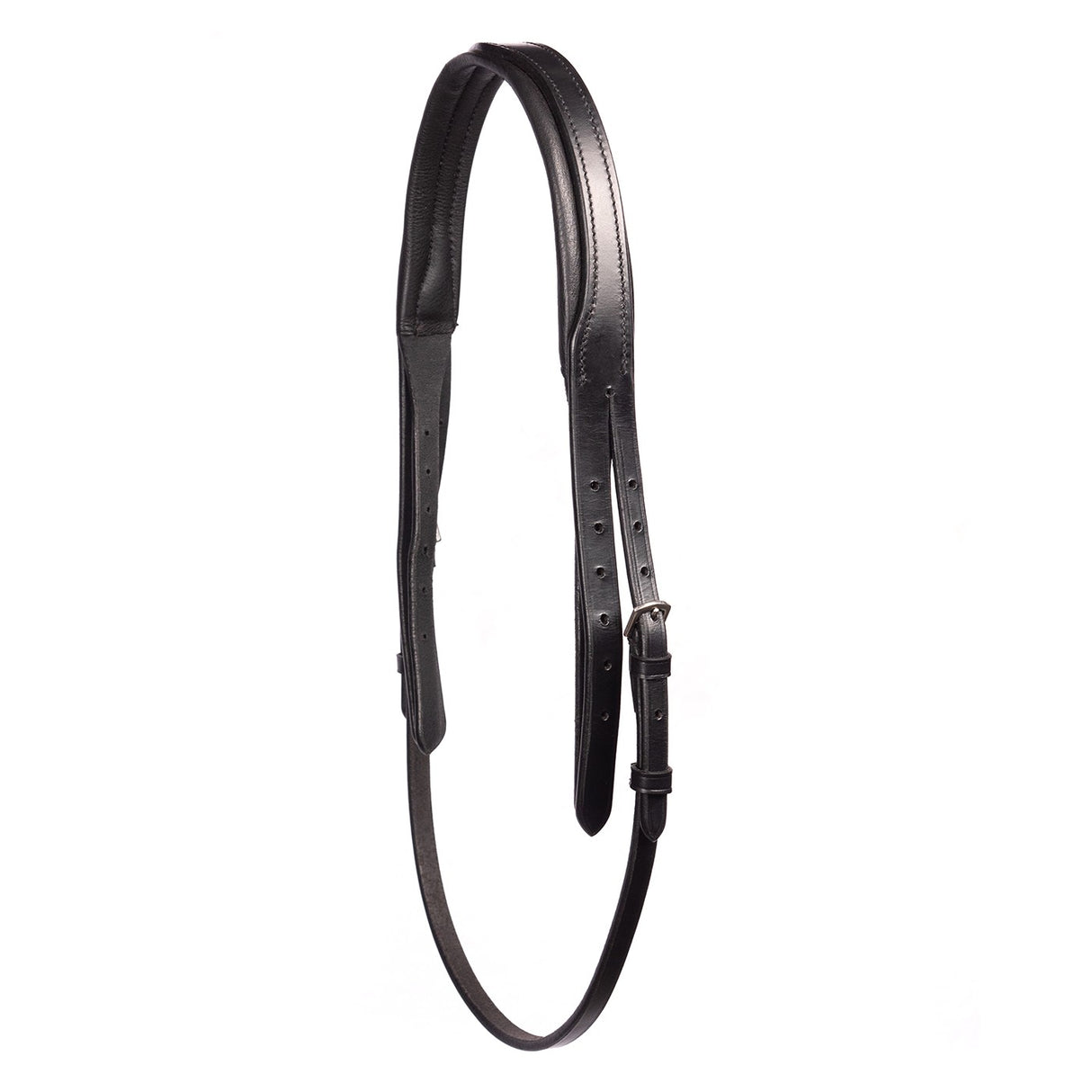 Bridon de dressage FFE Crystal V avec passepoil argenté