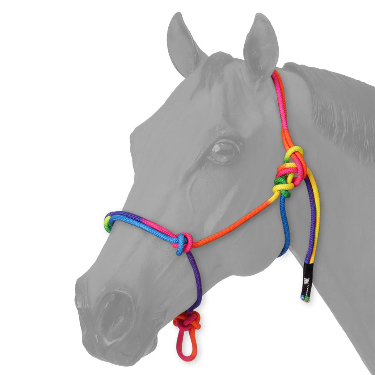 Tough1 Multi-Colored Miniature Rope Halter