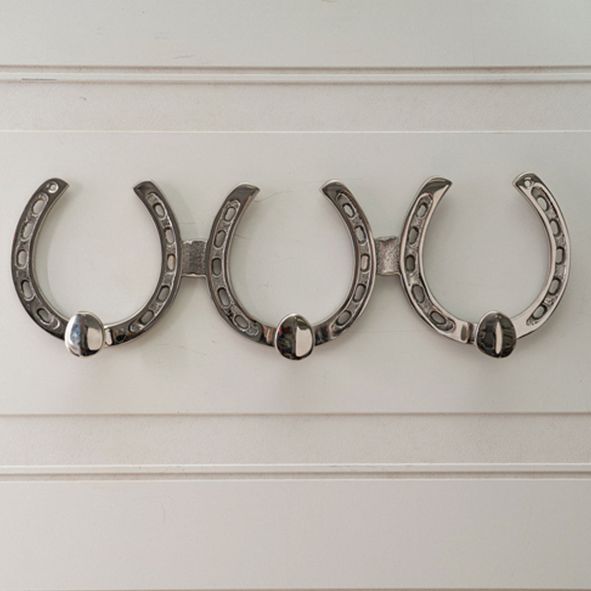 Aluminum Three Horseshoe Wall Hook