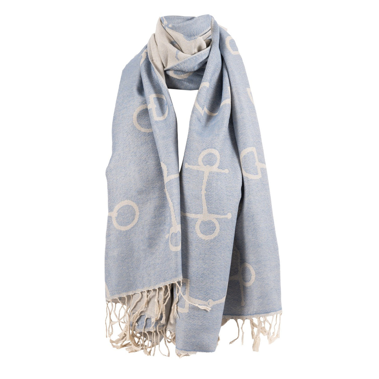 Kelley & Co. Snaffle Bit Pashmina Scarf