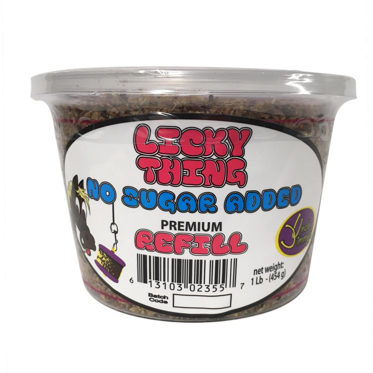 Licky Thing d'Oncle Jimmy sans sucre ajouté 1 lb