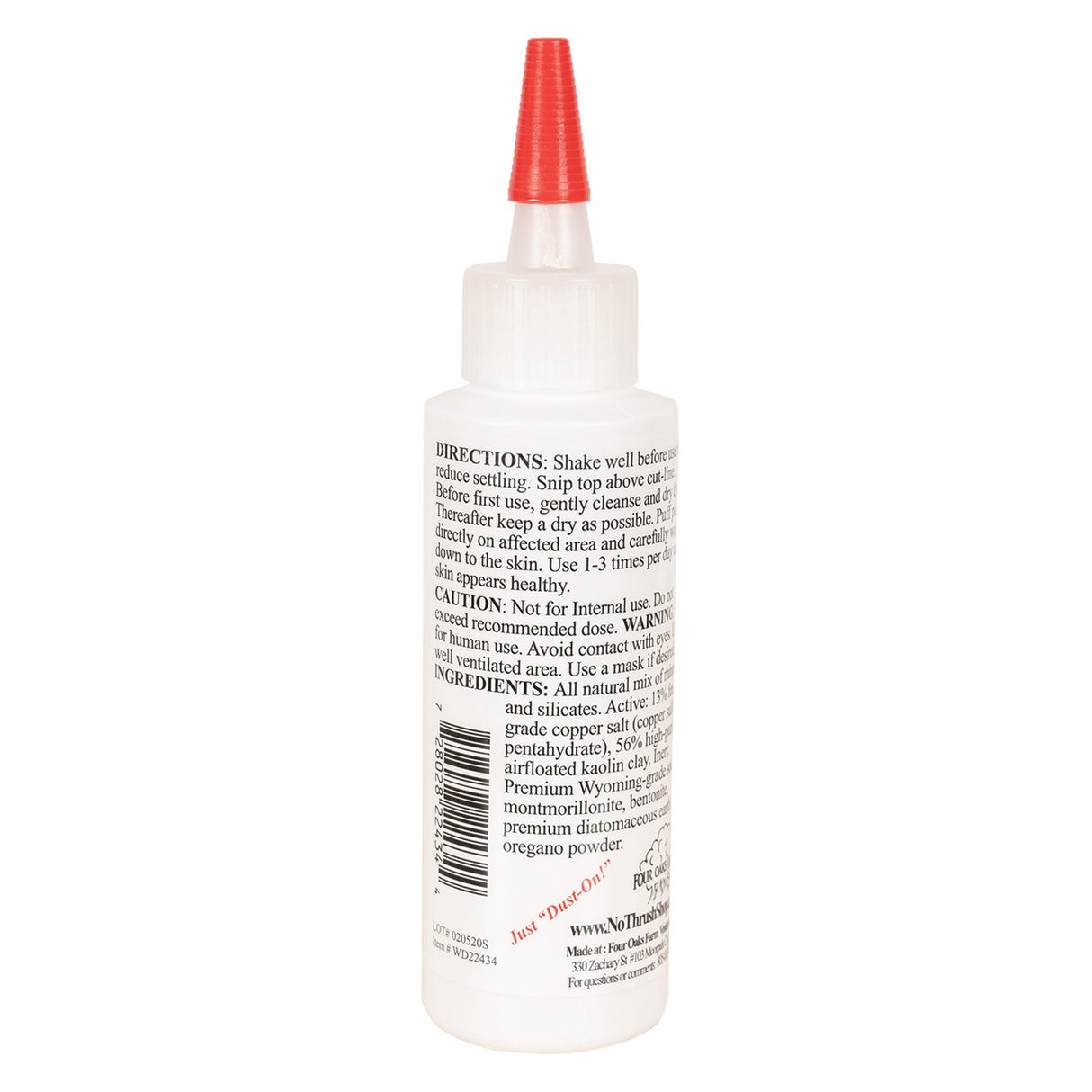 Dust On Wound Dressing Powder 2.5 Oz
