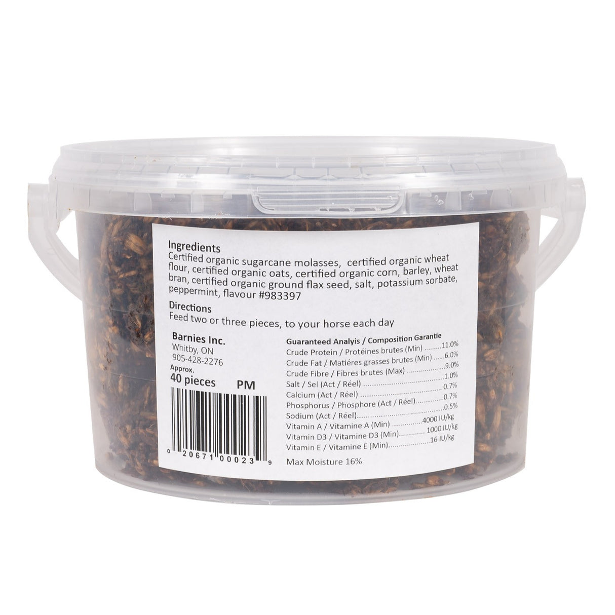 Barnies Horse Treats Menthe poivrée 40 pièces