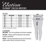 Pantalon d'équitation Elation Platinum Chelsea