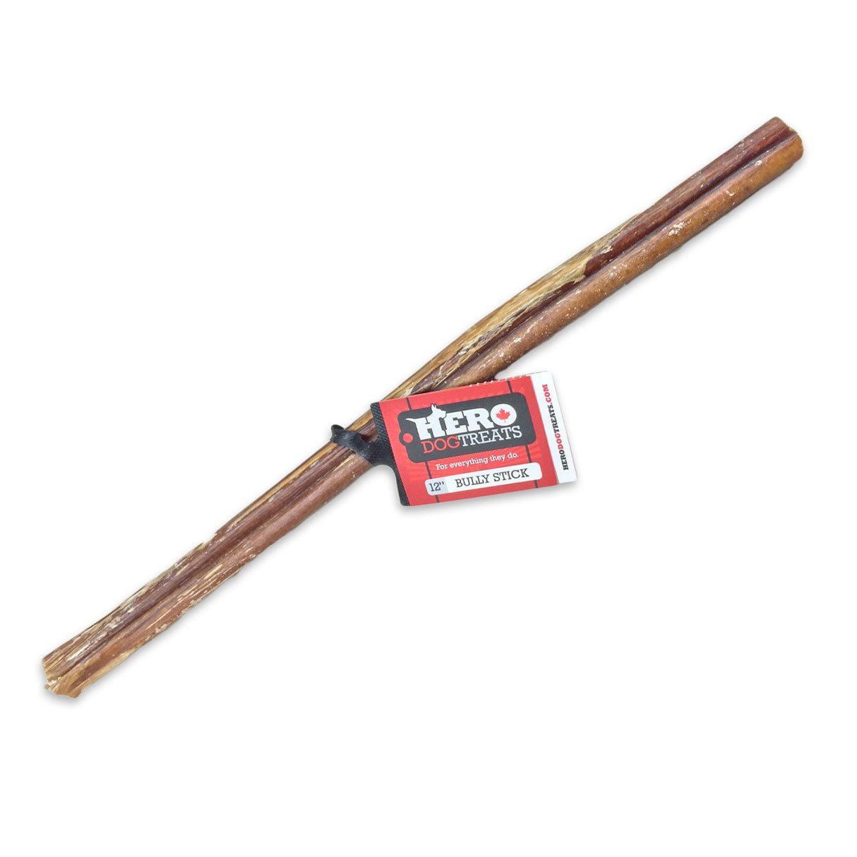 Hero Dog Treats Dehydrated Beef Pizzle Dog Chew 12 In.