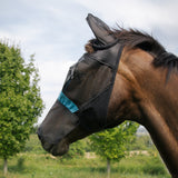 Shedrow Fly Mask W- Ears & Nose Cover