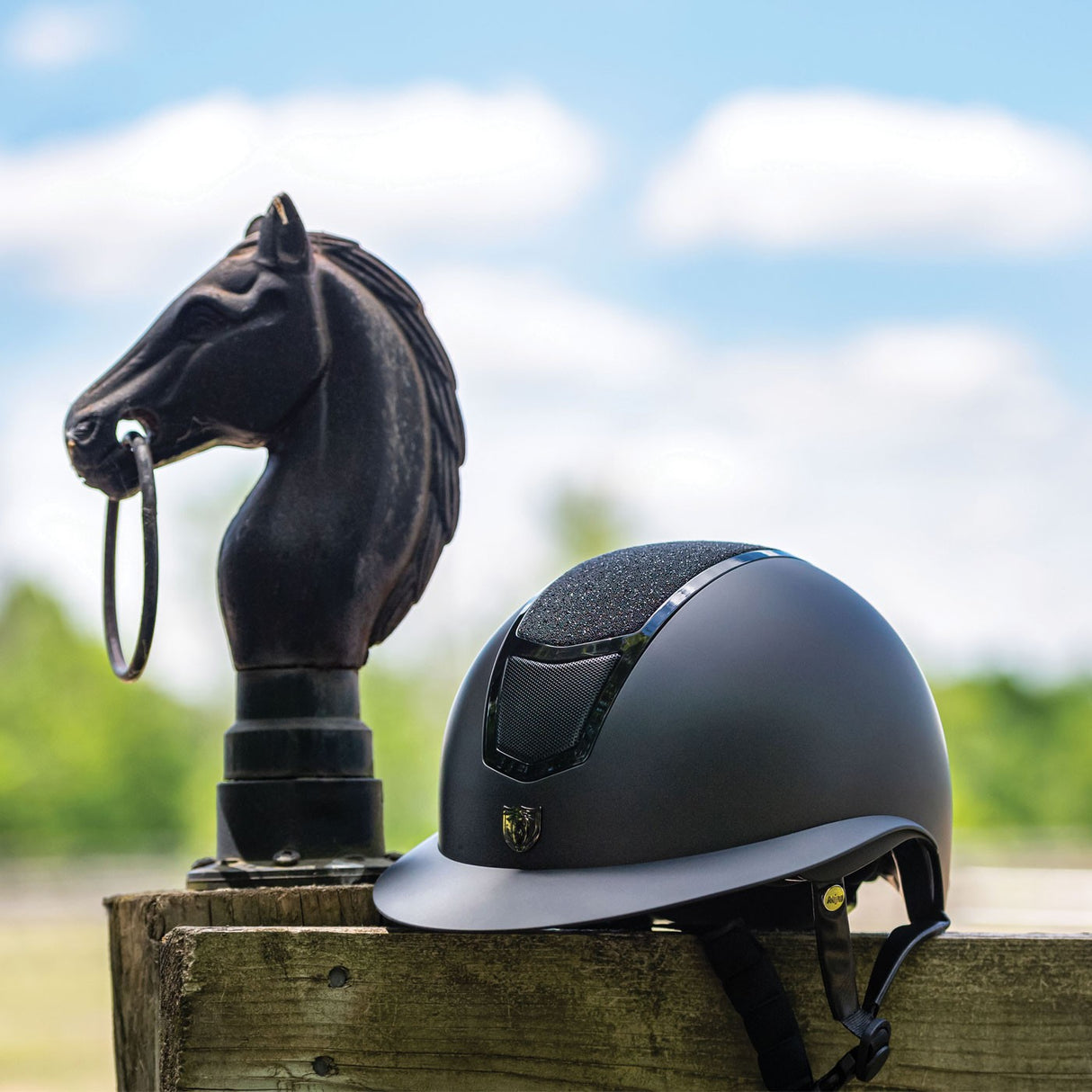 Tipperary Devon Wide Brim MIPS Helmet - Sparkle Black