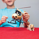 Hélicoptère de sauvetage d'animaux sauvages Schleich