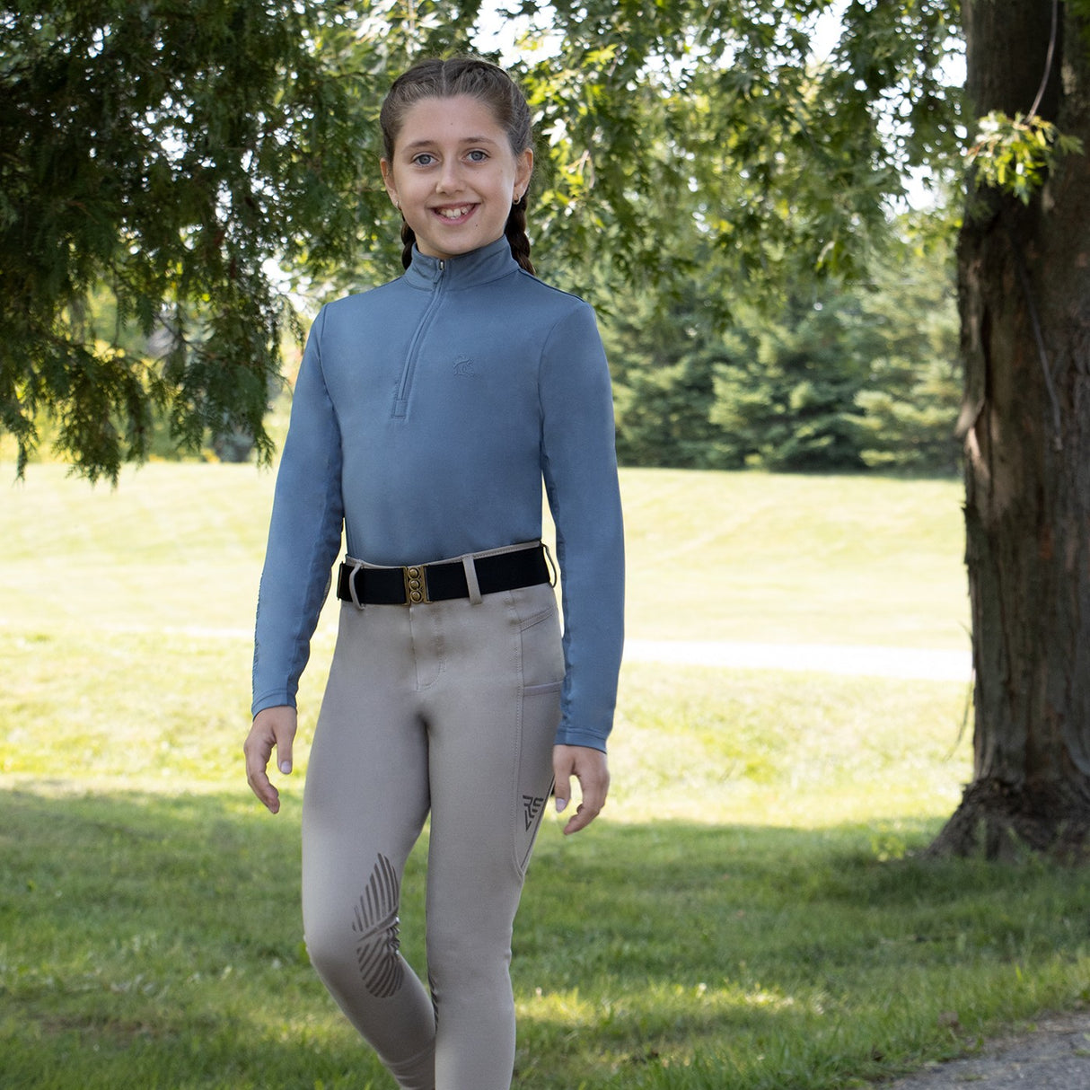TemTeq Belize Technical Quarter Zip - Kids'