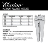 Elation Platinum Full Seat Breech