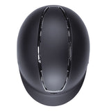 Tipperary Windsor Traditional Brim Helmet - Matte Black Chrome Trim