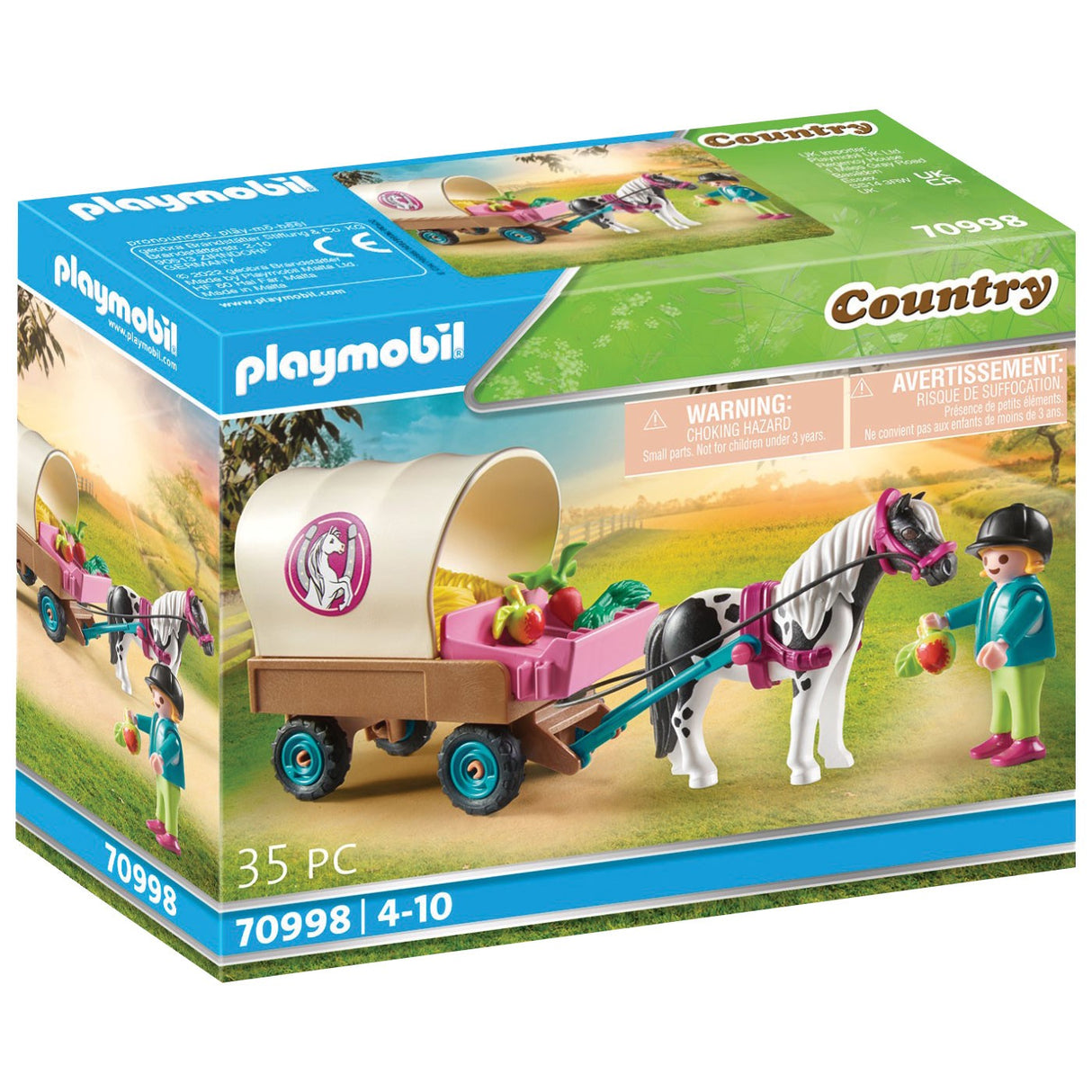 Playmobil Riding Classes Pony Wagon
