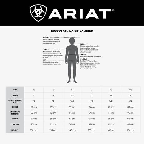 Ariat Sunstopper 2.0 Long Sleeve Show Shirt - Kids'