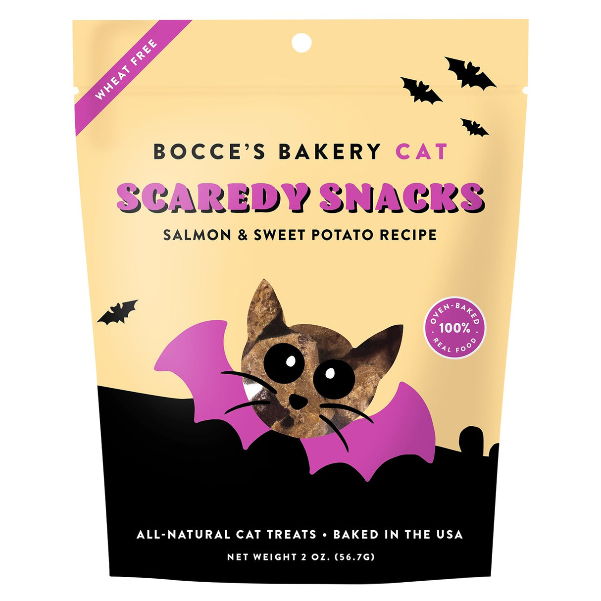 Bocce's Bakery Scaredy Snack Cat Treat 2 Oz