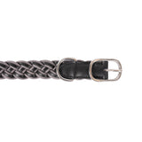 Shedrow K9 Rideau Corde tressée et collier en cuir