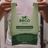 Beco Unscented Poop Bags W- Handle - Pack of 120