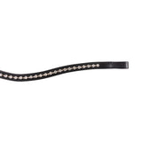 Val du Bois Clear Crystal Wave Browband