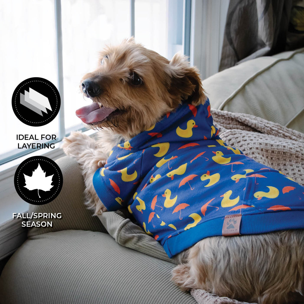 Sweat à capuche pour chien Shedrow K9 Canmore