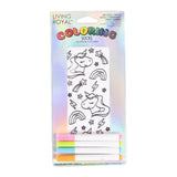Chaussettes à colorier Living Royal Unicorn Galaxy