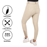 Pantalon d'équitation taille haute Elation Platinum Brooklyn