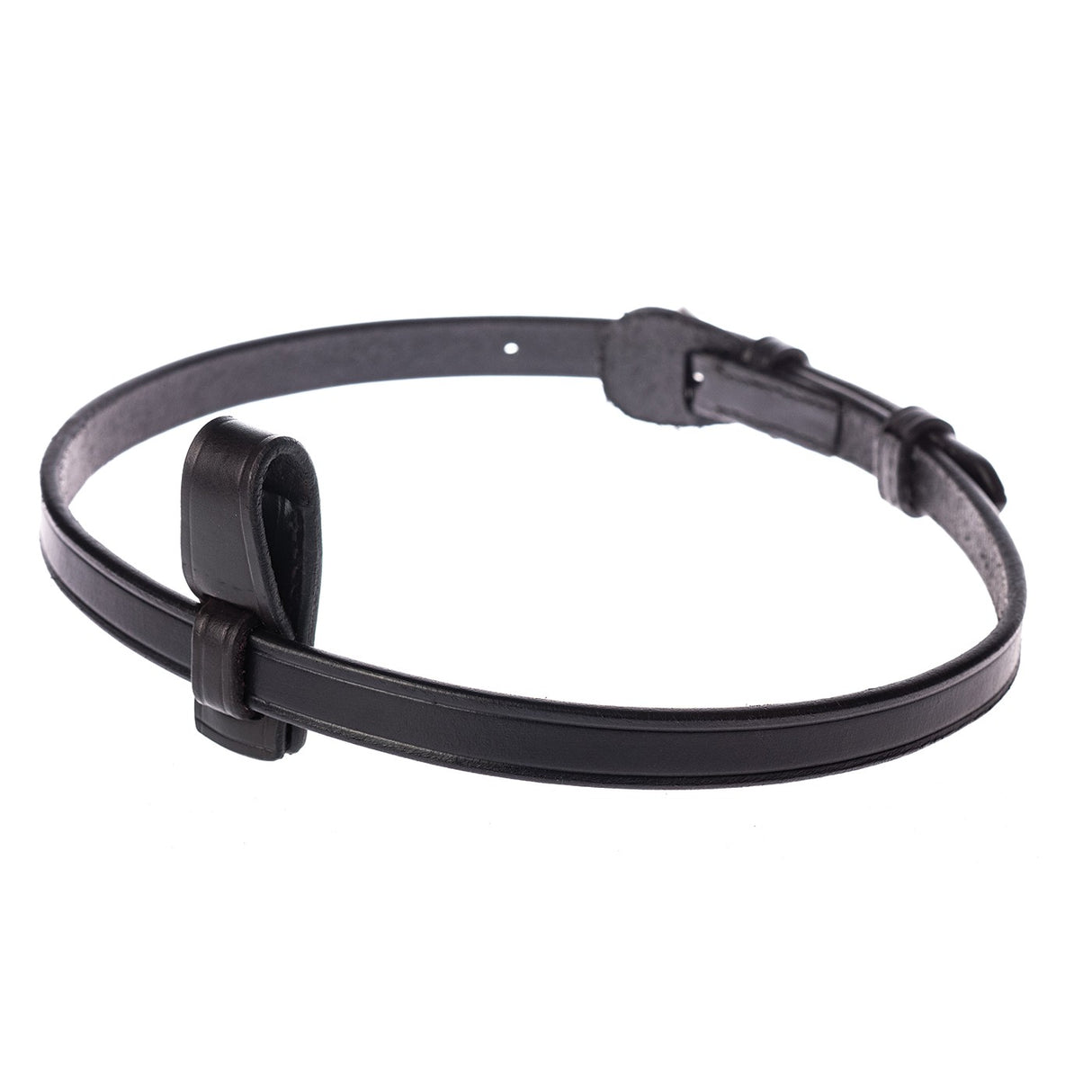 Bridon de dressage FFE Crystal V avec passepoil argenté