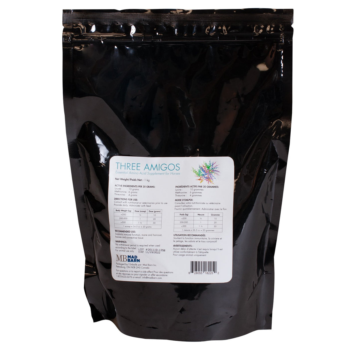 Mad Barn Three Amigos 1 Kg